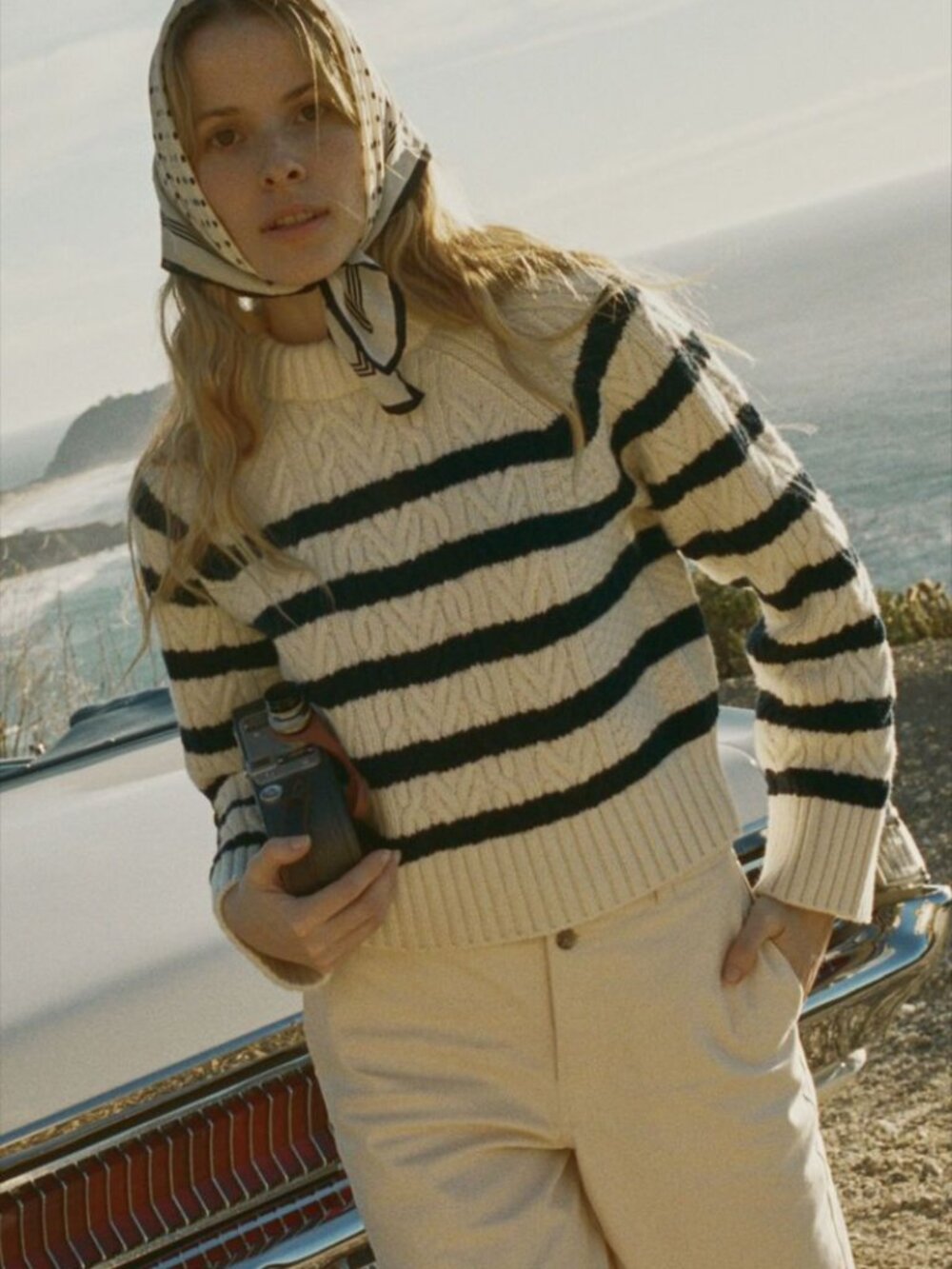 Dôen Kavala Sweater in Calais Stripe